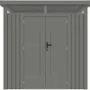 Abrigo De Jardim Aco Galvanizado Cinzento 4,4 M - Rivola