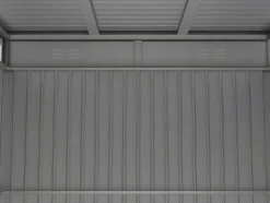 Abrigo De Jardim Aco Galvanizado Cinzento 4,4 M - Rivola
