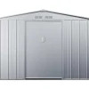 Abrigo De Jardim Em Aco Galvanizado Cinza De 9,92 M - Linus
