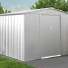Abrigo De Jardim Em Metal Galvanizado Cinzento 6,71 M - Linus