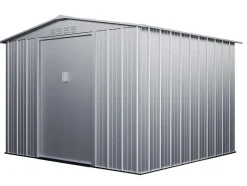 Abrigo De Jardim Em Metal Galvanizado Cinzento 6,71 M - Linus