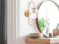 Aplique Em Metal Vintage De C. 27 X A. 36 Cm Cor Dourado - Prolal