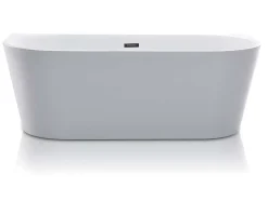 Banheira Clássica De 245 L Dimensoes 170X75X58 Cm Cor Branca - Divina