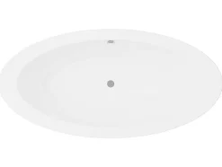 Banheira Clássica Oval De 251 L 185 X 90 X 50 Cm Preta Em Acrilico - Marmati