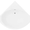 Banheira De Canto 198 L 120 X 120 X 63 Cm Branco Acrilico - Cobitis