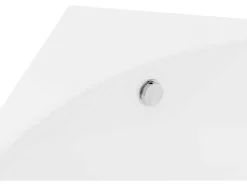 Banheira De Canto 198 L 120 X 120 X 63 Cm Branco Acrilico - Cobitis