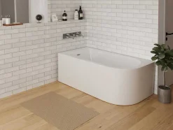 Banheira De Canto Anika - 240 L - 170*75*58 Cm - Canto Esquerdo