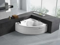 Banheira De Canto Navona - 1 Péssoa - 263 L - C135 X L135 X A54 Cm