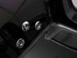 Banheira De Hidromassagem De Vidro Com Leds Dyona - 1 Péssoa - 260L - 170X85X58 Cm - Preto