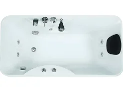 Banheira De Hidromassagem Gavino - 1 Lugar - C140 - 75*150*A59 Cm - Canto Esquerdo