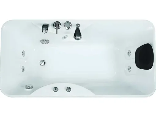 Banheira De Hidromassagem Gavino - 1 Lugar - C140 - 75*150*A59 Cm - Canto Esquerdo