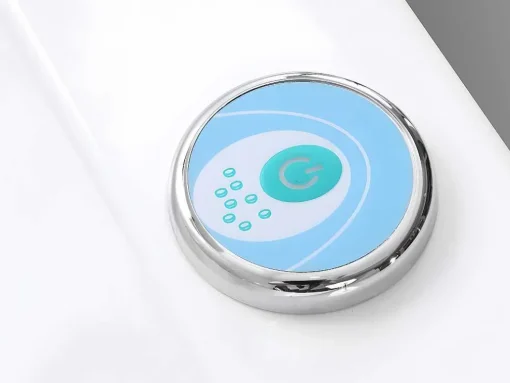 Banheira De Hidromassagem Com Leds Sirgao - 1 Péssoa - 155L - 75X150 Cm - Branca