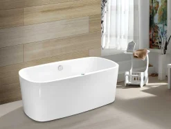 Banheira De Hidromassagem Com Leds Sirgao - 1 Péssoa - 155L - 75X150 Cm - Branca