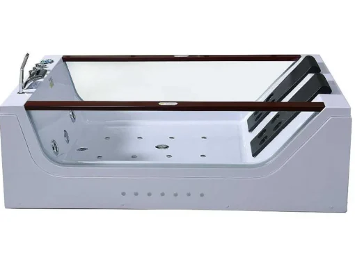 Banheira Hidromassagem Branca 180 X 120 Cm 18 Jatos - Pearl