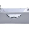 Banheira Hidromassagem Branca 178 X 147 Cm Bomba Dupla 33 Jatos - Petal
