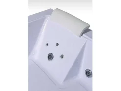 Banheira Hidromassagem Branca 178 X 147 Cm Bomba Dupla 33 Jatos - Petal