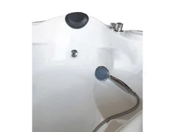 Banheira Hidromassagem Branca 150 X 150 Cm Para 2 Péssoas 6 Jatos - Anemone