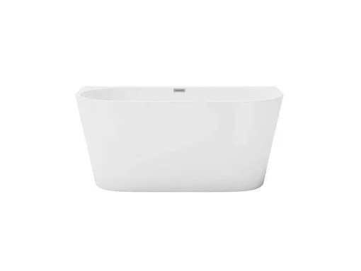 Banheira Semi-Clássica 175 L, 130 X 71,5 X 58 Cm Branca Acrilico - Divina