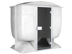 Banho Turco Venus 6 Lugares Com Assentos Ergonomicos, Painel De Controlo Exterior E Sonda De Temperatura -C212Xl134Xa210 Cm