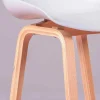 Banqueta Nordica Com Pernas Em Faia (63Cm) - Daxer - Cinza Claro