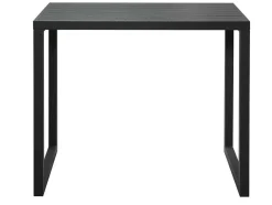 Bar De Jardim E 4 Bancos Altos Em Aluminio - Cinza Escuro - Walpole De Mylia