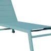 Barbados Espreguiçadeira Em Têxtileno Azul Claro - Aluminio Azul Claro