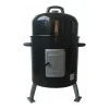 Barbecue 3-En-1 Avec Fumoir, Rotissoire Et Grill Noir