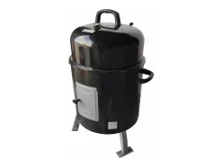 Barbecue 3-En-1 Avec Fumoir, Rotissoire Et Grill Noir