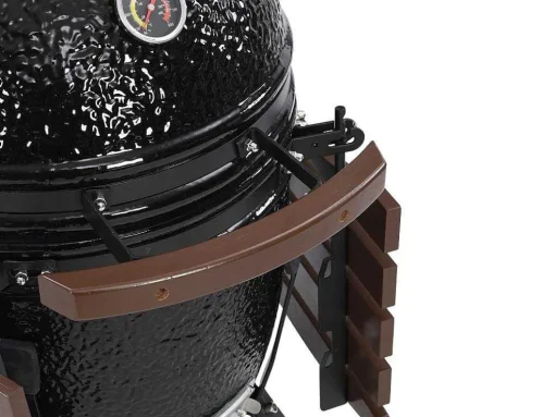 Barbecue Kamado A Carvao Em Ceramica E Bambu 45 X 63 X 105 Cm - Izaki