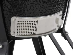 Barbecue Kamado A Carvao Em Ceramica E Bambu 45 X 63 X 105 Cm - Izaki