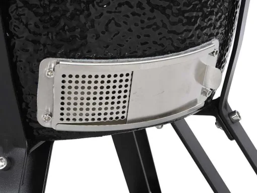 Barbecue Kamado A Carvao Em Ceramica E Bambu 45 X 63 X 105 Cm - Izaki
