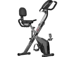 Bicicleta De Exercicio Dobravel 3 Em 1, Bicicleta De Fitness Reclinada Magnetica X-Bike Com Resistencia Ajustavel De 8 Niveis Para Treino De Ginasio Em Casa