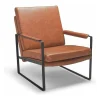 Bradford - Cadeirão De Design Retro Em Pele Sintética