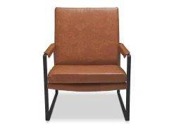 Bradford - Cadeirão De Design Retro Em Pele Sintética