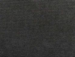 Cama 160 X 200 Cm Veludo Canelado Antracite + Colchão - Sonetri