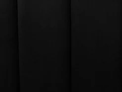 Cama Com Cabeceira De Cama Com Costuras Verticais De 160 X 200 Cm Em Veludo Cor Preto E Dourado - Clarisse