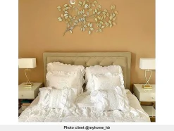 Cama Com Gavetas - Veludo Champanhe - 160X200 Cm- Leopold