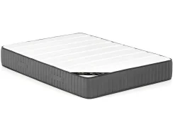 Cama Com Gavetas 140 X 190 Cm Tecido Veludo Champagne + Colchão - Leopold