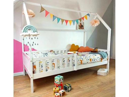 Cama De Criança 190X90Cm Branco Marceau