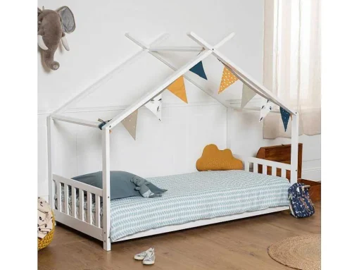 Cama De Criança 190X90Cm Gaspard Branco