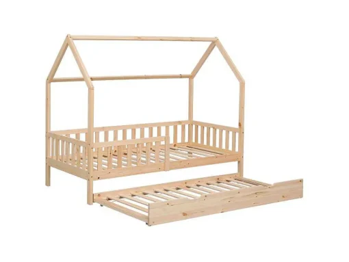 Cama De Madeira Marceau Para Crianças 190X90Cm