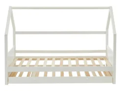 Cama Dupla Cabana De 2 X 90 X 190 Cm Em Pinho Cor Branco - Hurra
