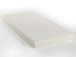Cama Dupla Com 3 Gavetas De 90 X 190 Cm Em Mdf E Pinho Cor Branco + Colchão - Titouan
