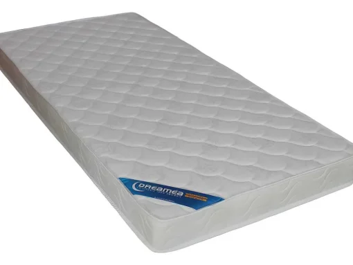 Cama Dupla Com Móvel De Cama De 90 X 190 Cm Cor Carvalho E Branco + Colchões - Selena