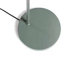 Candeeiro De Pe Estilo Vintage Otilie - Metal - 35 X 25 X 154 Cm - Verde Azeitona E Dourado