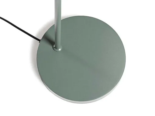 Candeeiro De Pe Estilo Vintage Otilie - Metal - 35 X 25 X 154 Cm - Verde Azeitona E Dourado