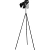 Candeeiro Industrial Com Tripe Projection - Ferro - A. 146 Cm - Preto