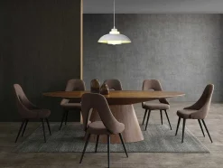 Candeeiro Suspenso Em Metal D34 X A120 Cm Branco - Briliva