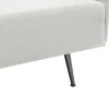 Chaise-Longue Direita Em Tecido Creme - Napasa