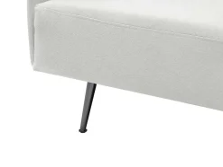 Chaise-Longue Esquerda Em Tecido Creme - Napasa